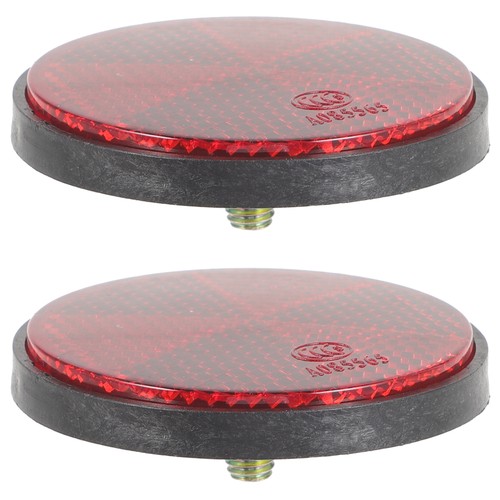 2 Pezzi Riflettore Sicurezza Universale Compatibile Riflettori Bici per Bici - Foto 10 di 12