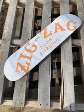 New! Zig Zag Rolling Papers 8"X31.25" Skateboard Deck Unused/Still Sealed