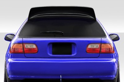 1992-1995 Honda Civic HB Duraflex Blackyard Special Wing Trunk Lid Spoiler - ...