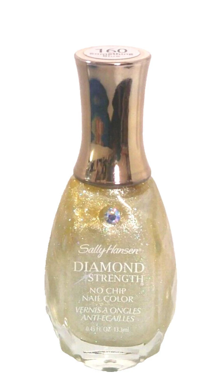 2 pack Sally Hansen Diamond Strength No Chip Nail Color 160 Something Blue