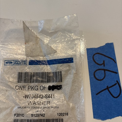 #ad #ad Ford Washer W704642S441 Hardware Fastener Fits 2004 2011 Ford Models $3.90