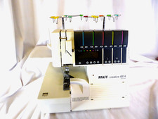 Pfaff Creative 4874 serger, sewing machine, 5...