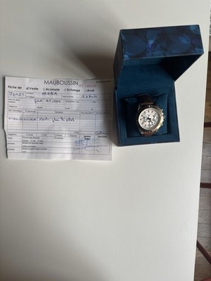 Montre Homme Mauboussin  John le Pilote    Neuve avec boîte et facture
