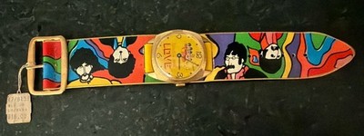 The Beatles Yellow Submarine ''Love'' Watch Sheffield 1968 Extremely RARE Working