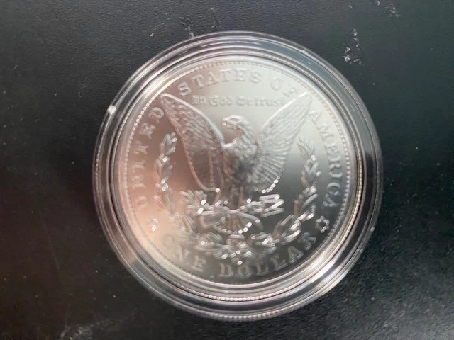 2021 Morgan Silver Dollar CARSON CITY PRIVY CC - In Box with COA - 21 XC - Image 2 of 4