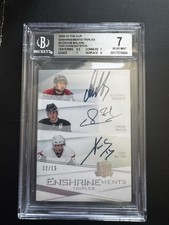 2009-10 UD The Cup Ovechkin / Malkin / Datsyuk Enshrinements Triple 12/15 Russia