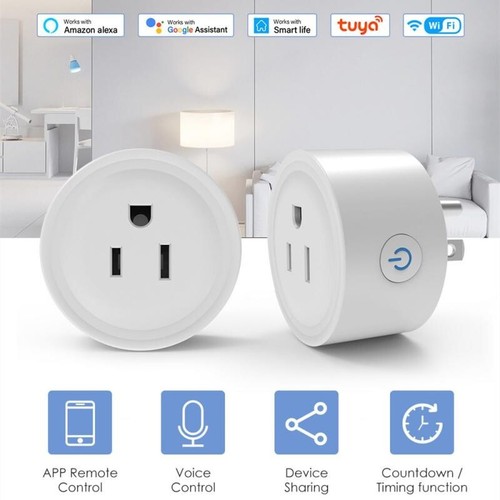 TOLIFEEL Electrical Plugs and Socket 10A US WiFi Smart Home Plug Remote Control - Picture 2 of 7