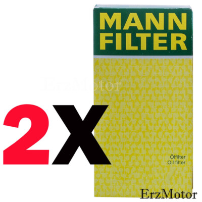 MANN FILTER OELFILTER ANSCHRAUBFILTER W 67/2 FUER DAEWOO DAIHATSU - 2 STÜCK
