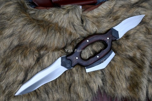 Vajra Mushti-Traditional Indian dagger-Tactical-Survival-knives-knife-forged - Picture 6 of 11