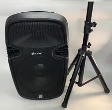 Sonart 300 Watt Speaker 8 OHM  ~ EP24096 w/ Tripod Stand Base
