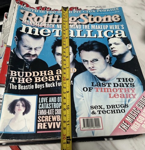 Rolling Stone Magazine Metallica Issue #526 September 1996 Australia - Picture 9 of 9