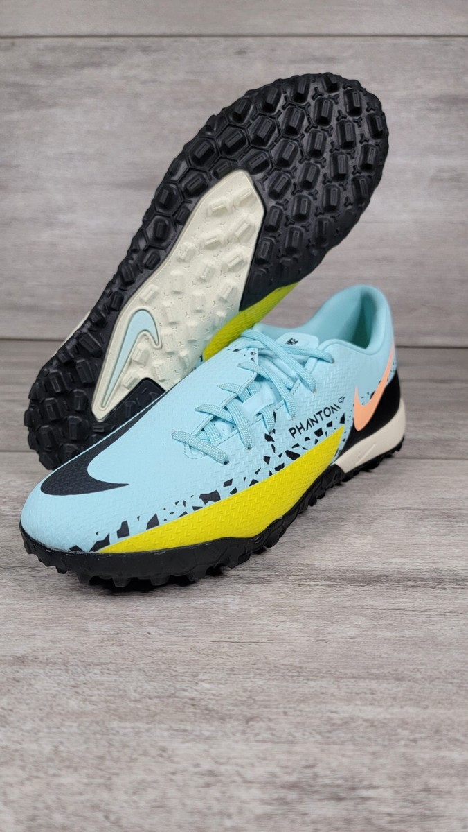 NIKE PHANTOM GT2 TF TURF SOCCER CLEATS SHOES GLACIER ICE DC0803-407 MENS SIZE 4 s-l400.jpg main image 3