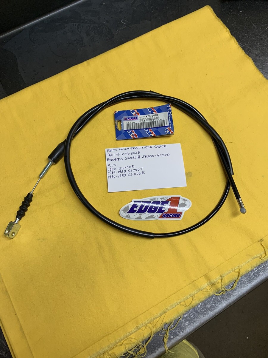 Clutch Cable Replaces Suzuki # 58200-45400 Parts Unlimited K28