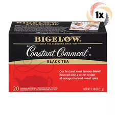 1x Box Bigelow Constant Comment Black Tea | 20 Pouches Per Box | 1.18oz
