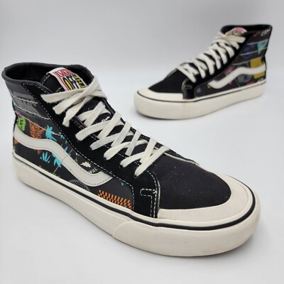 Vans Sk8-Hi 138 Decon V66 Black US 7 Mens 8.5 Womens EUC Retro High Top Vans Sk8-Hi 138 Decon V66 Black US 7 Mens 8.5 Womens EUC  main image 4