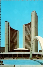 The New Ultra Modern City Hall Toronto Ontario Canada Postcard