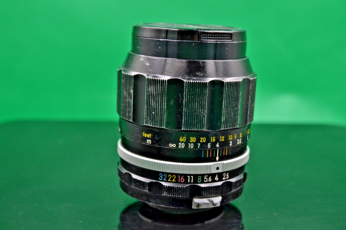 かめらや】2241 Nikon NIKKOR-P Auto 105mm F2.5 非Ai 単焦点 中