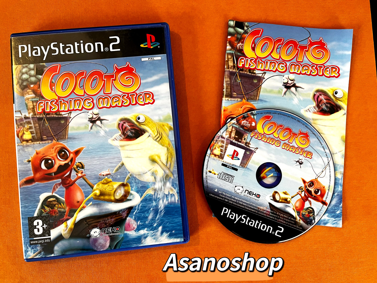Cocoto Fishing Master  SONY PLAYSTATION 2 PS2