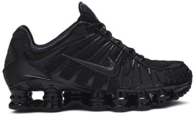 Nike Shox TL \"Black/llic Hematite/… Nike Shox TL Triple Black Metallic Hematite Blackout AV3595-002