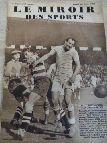 1935 matchs de l'OM revues Miroir Sprint, Miroir des Sports, Miroir du