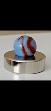Vintage Christensen Agate Opague Swirls 5/8 Inch