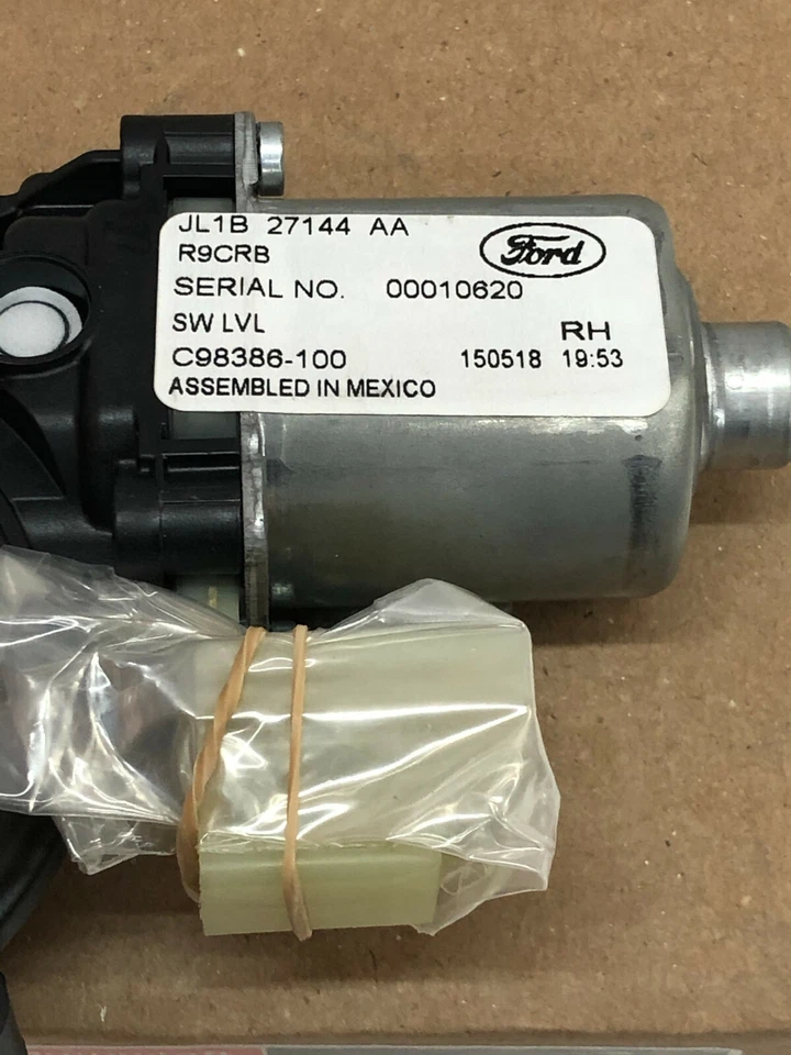 Motor elevador de ventana trasera derecha Motorcraft WLM-321 PARA FORD EXPEDITION 2018-21 3,5 L Foto 4 de 4