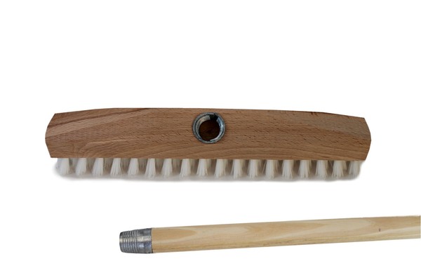 Schrubber Holz ScheuerbüRste SchrubberbüRste, 28,5 X 3,5 Cm, Mit Gewinde-image
