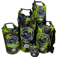 Dry Bag SEENsuechtig grün Seesack Trockensack 2-30 Liter wasserdicht Packsack