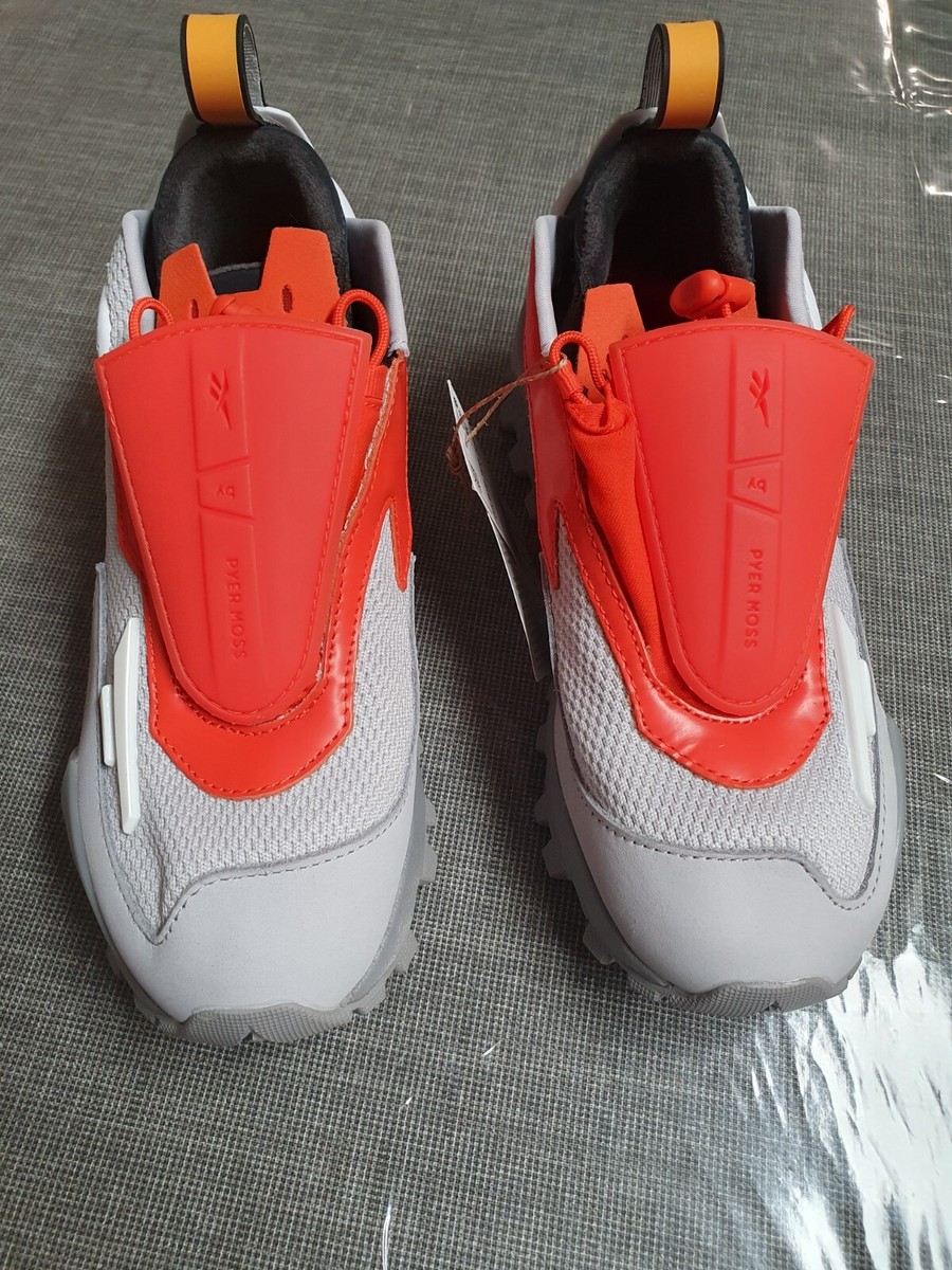 Reebok x Pyer Moss Experiment Fury Trail White Orange Size