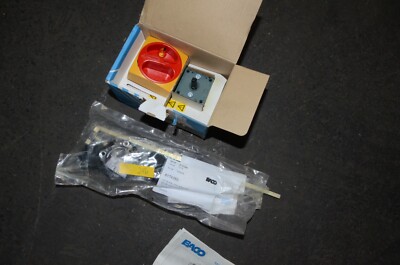 Baco Controls 0165109LS Door Interlock Red Padlock Long Shaft 0172101 0174253