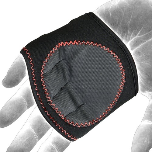 MRX Weightlifting Grip Pads Training Fitness Gym Bodybuilding Straps Hand Gloves - 第 10/19 張圖片