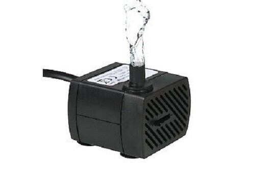 Pompa sommersa motorino sommergibile per acquario presepe fontana 150L/H 2,5W foto 3
