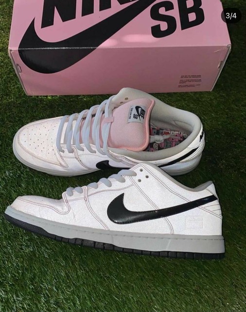 nike sb dunk low pink box