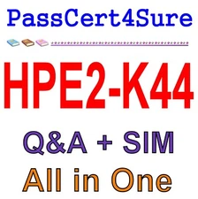 Implementing Advanced HPE Backup and Recovery Solutions HPE2-K44 Exam Q&A+SIM