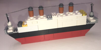MY OWN CREATION Micro Titanic 1:950 Scale Display Ship Custom Ship Build MOC