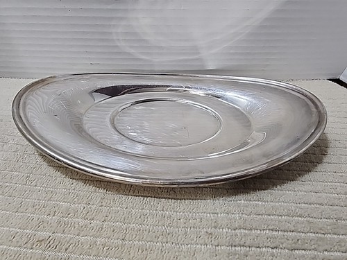 Sheffield Silver Company Silverplate Oval Serving Plate #305 Made In The USA - Picture 5 of 9