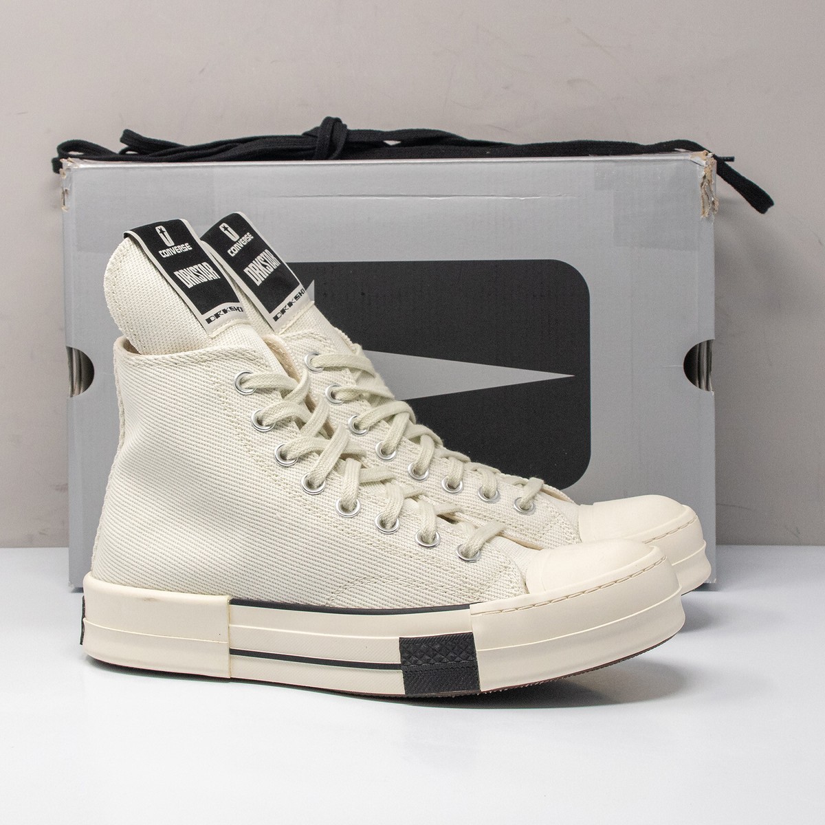 Converse Rick Owens x DRKSHDW DRKSTAR Chuck 70 High Lily