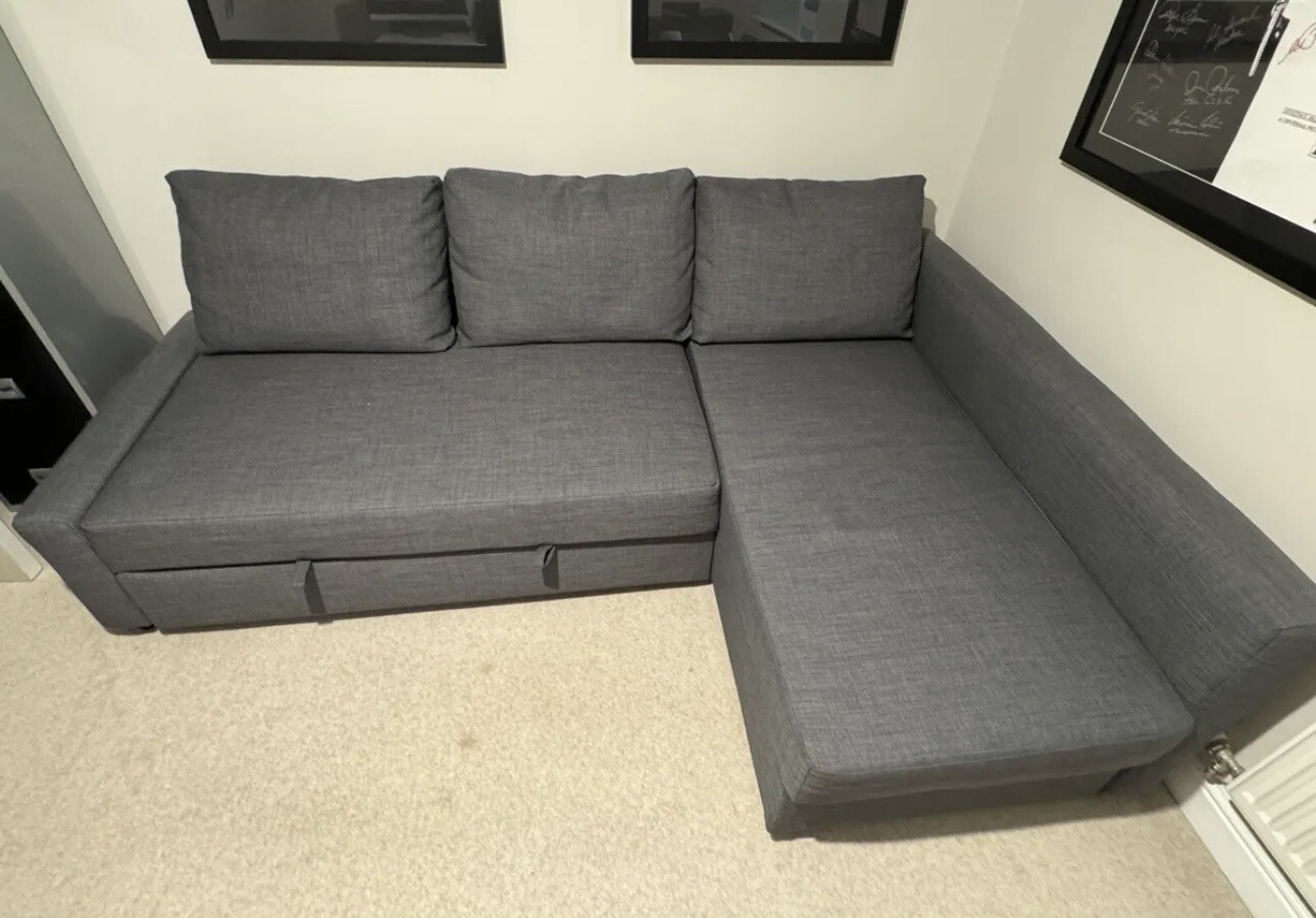 IKEA FRIHETEN Corner Sofa Bed eBay