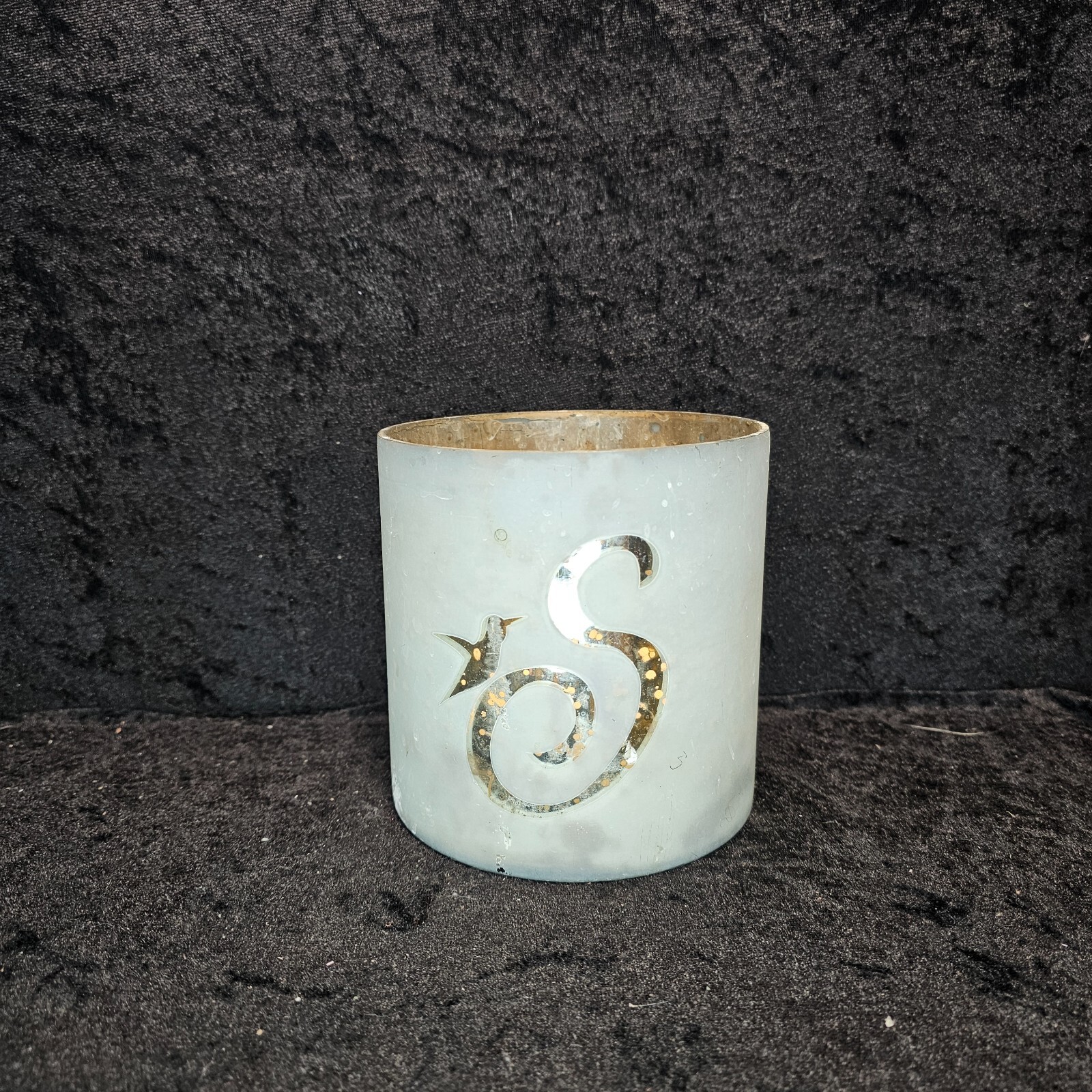 Bed Bath & Beyond Glass Candle Holder S With Humming Bird