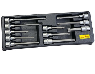 1/2'' Stecknüsse 11teilig Torx Innensechskant Spline 910007J   02213  12345