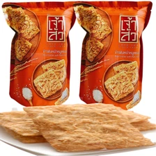 Snack Rice Cracker Crispy Pork Flavor Crispy Pork Floss Seasoning Rice Cracker