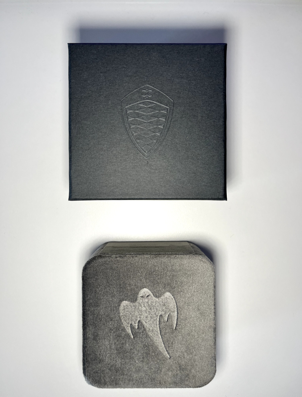 Koenigsegg Silver Ghost Bracelet | Small | Black Silk + 925 Silver | New in Box