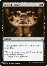 Painful Lesson - The List x1 - The List - NM-Mint, English - The List