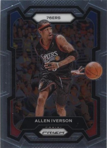 Allen IVERSON (ソフトケース付き) 2023-24 Panini Prizm #184 Allen Iverson Philadelphia 76ers | eBay
