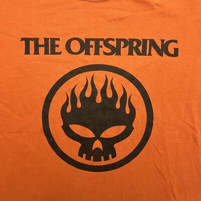 T-shirt Vintage The Offspring - Modèle Spécial Gift, Taille Unique, Coton Noir