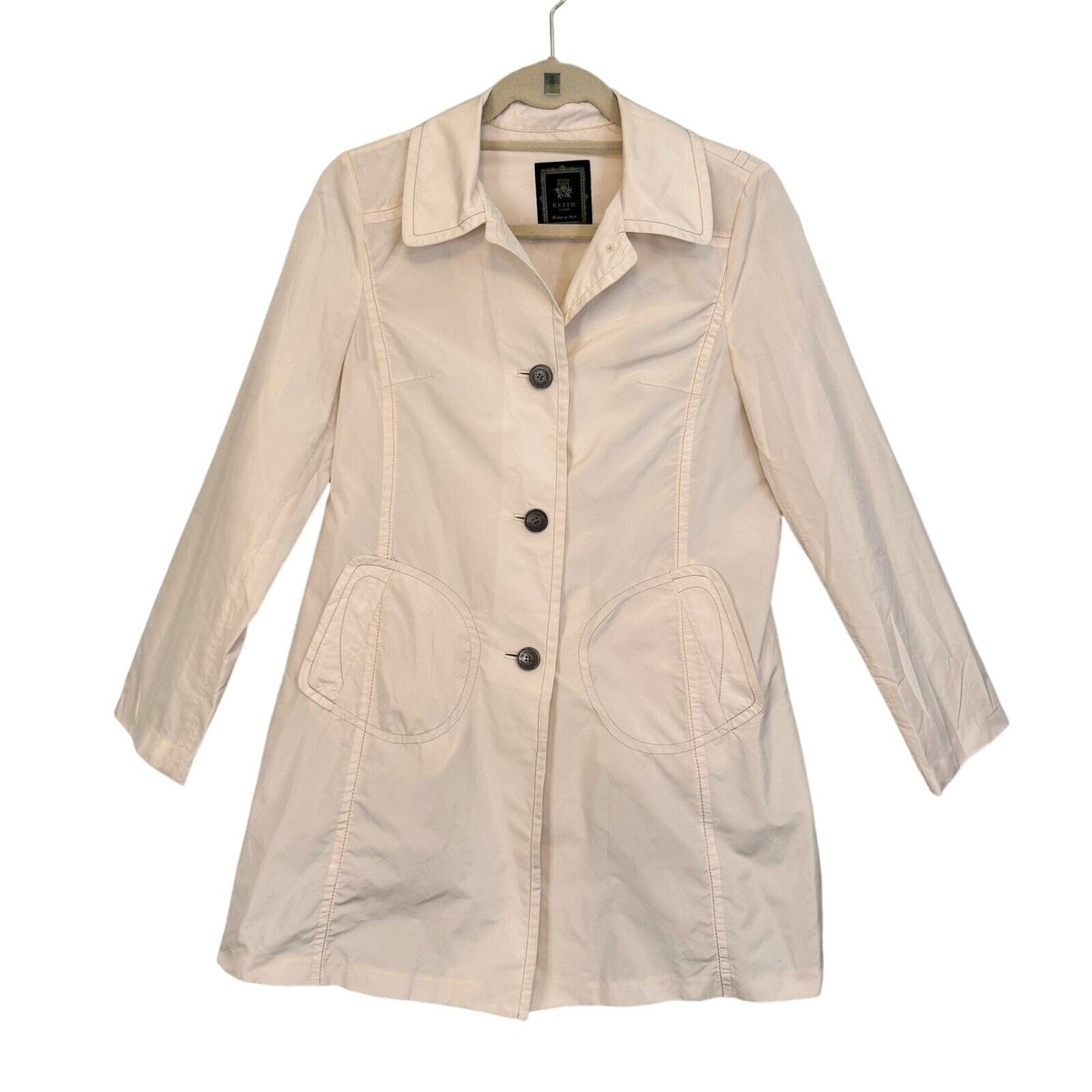 Keith London Windbreaker S/M Womens Collared Button Up Keith London Windbreaker S/M Womens Collared Button Up
