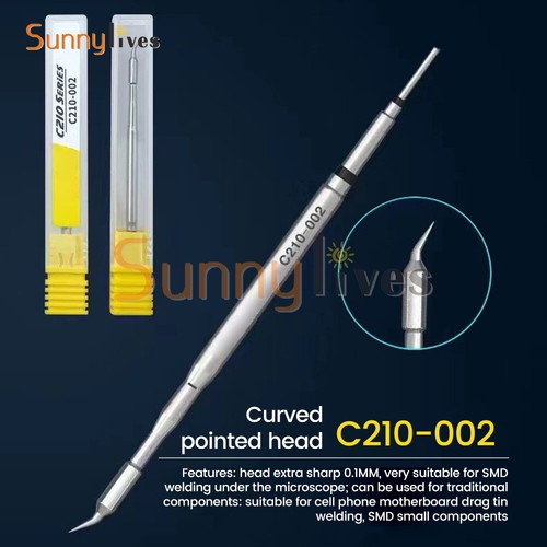 C210 Replacement Soldering Iron Tip Welding Head fr JBC T26 Soldering Station - Picture 18 of 23