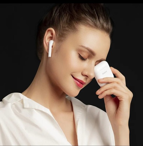 Auricolari Bluetooth Xiaomi Redmi Wireless Cuffie Microfono Complete Ricarica - Imagen 3 de 9