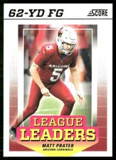 2024 Score - League Leaders Matt Prater #LL-MPR