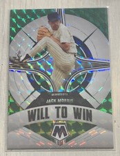 Jack Morris - 2022 Panini Mosaic Baseball GREEN MOSAIC PRIZM Will to Win - #WW-9